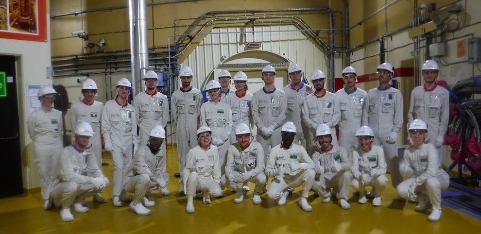 Les futurs ingénieurs Polytech visitent la centrale nucléraire